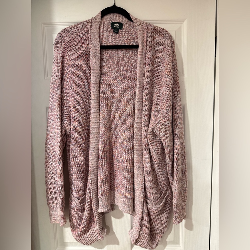 Roots Pink Cardigan